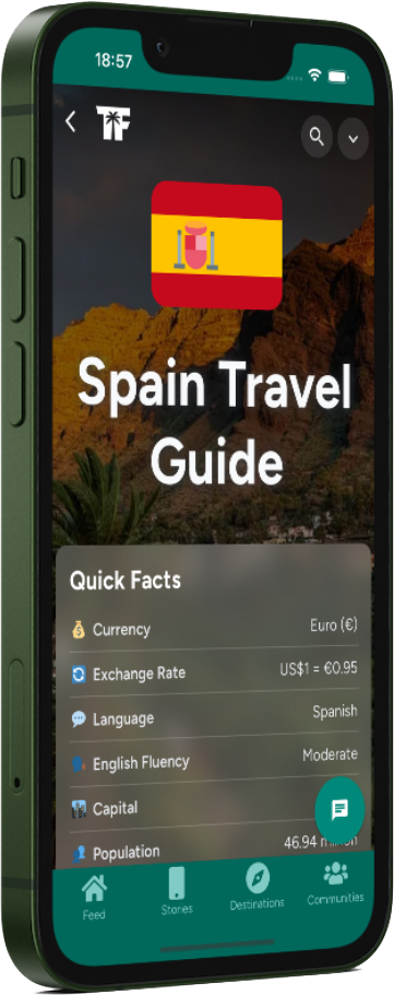 TravelFeed App Screenshot